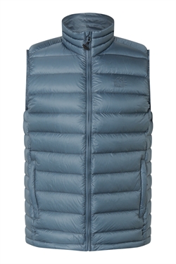 Nordisk Harald Dun Vest Mens - Blue Mirage - Dunvest